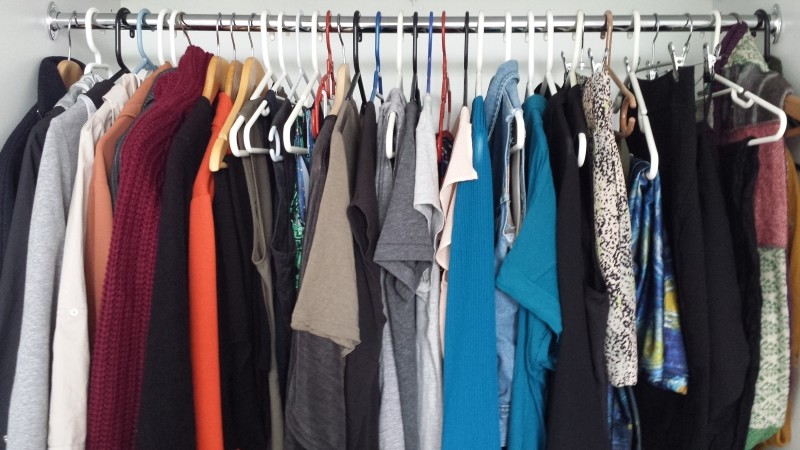 Christina Canters The C Method my wardrobe after Clothing Cleanse