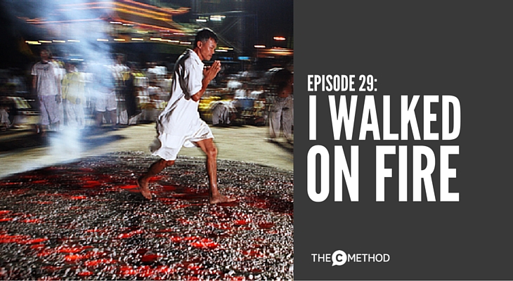 tony robbins the c method christina canters firewalk hot coals podcast