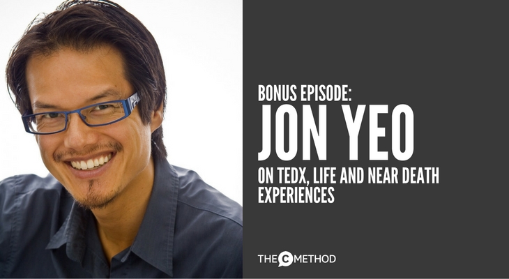 Jon Yeo tedx melbourne curator on life and near death experiences with Christina Canters ted talk public speaking