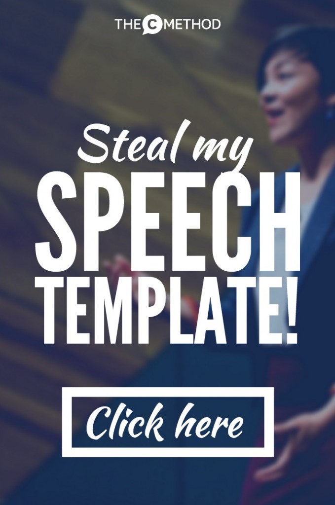 christina canters speech presentation writing template