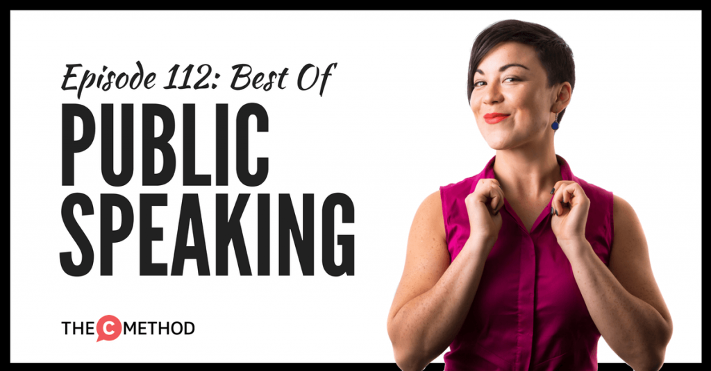 public speaking confidence communication skills podcast christina canters