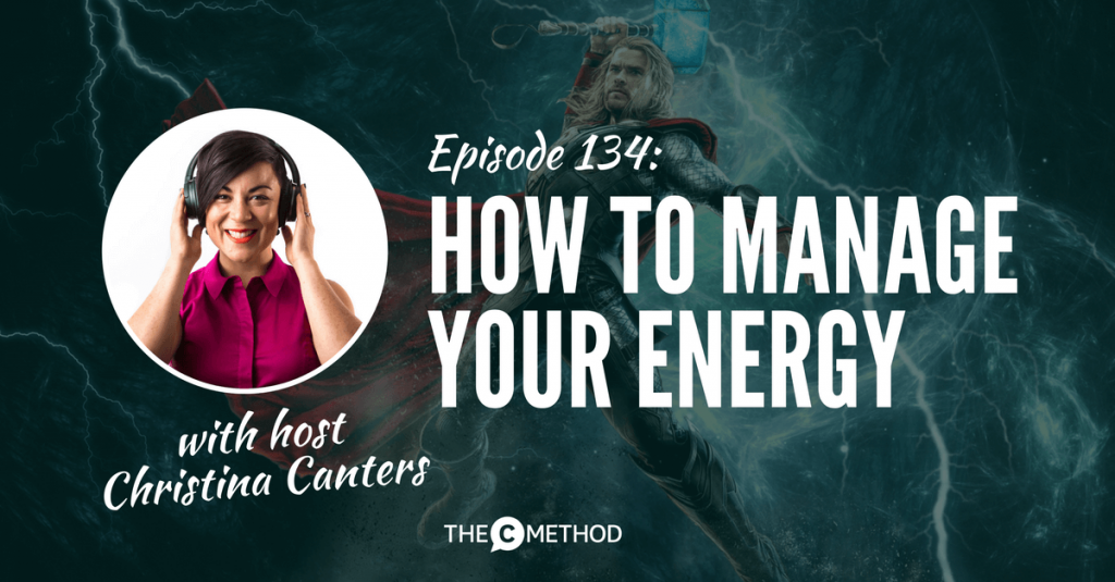christina canters podcast the c method energy levels productivity