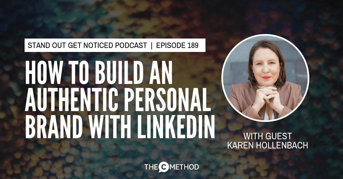 karen hollenbach build your personal brand linkedin thought leadership