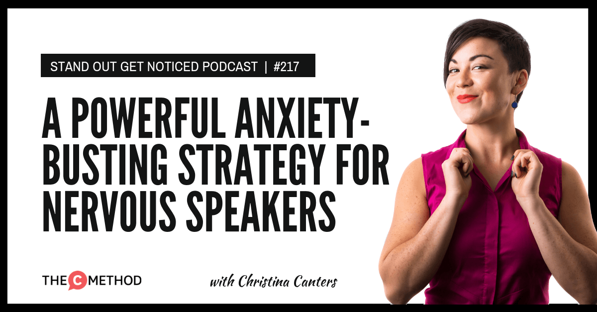 Christina Canters, The C Method, Podcast, Communication, Confidence, Public Speaking, Personal Development