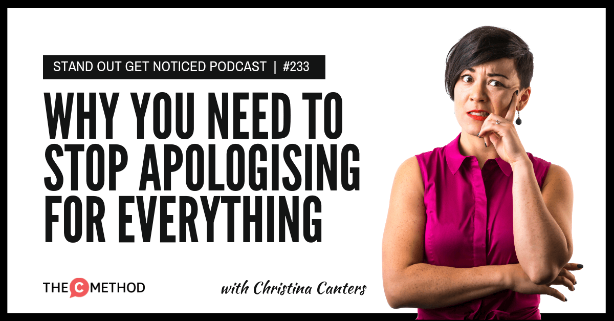 Christina Canters, The C Method, Podcast, Communication, Confidence, Public Speaking, Personal Development