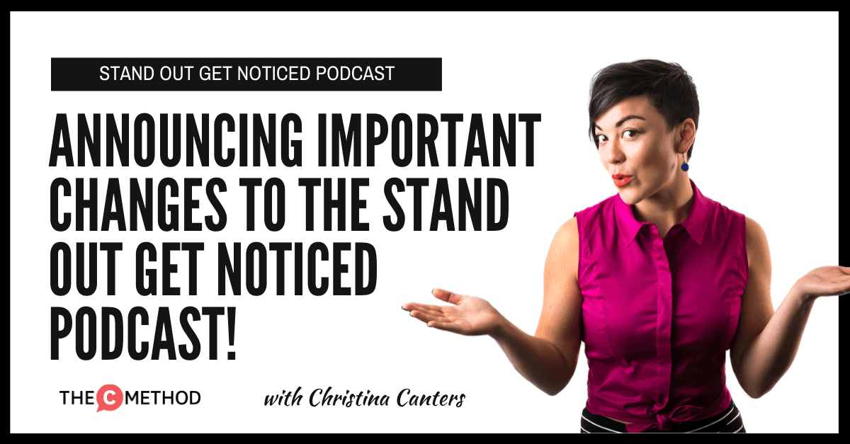 Christina Canters, The C Method, Podcast, Communication, Confidence, Public Speaking, Personal Development