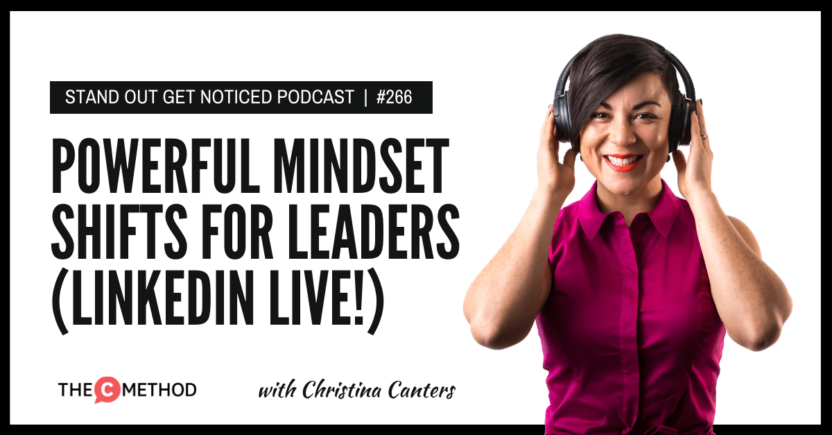 Christina Canters, The C Method, Podcast, Communication, Confidence, Public Speaking, Personal Development, leadership