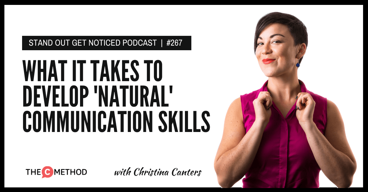 Christina Canters, The C Method, Podcast, Communication, Confidence, Public Speaking, Personal Development, leadership