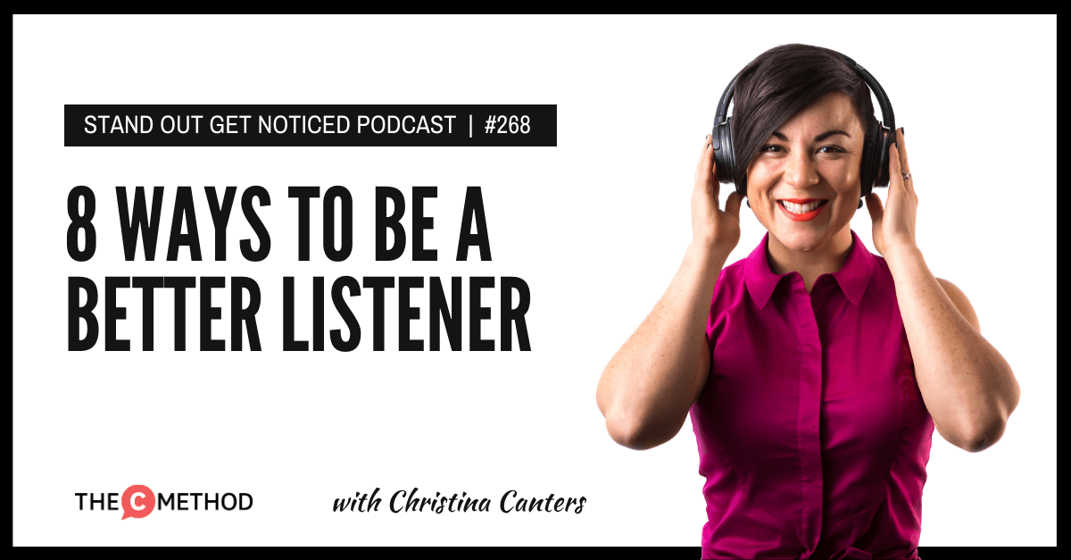 Christina Canters, The C Method, Podcast, Communication, Confidence, Public Speaking, Personal Development