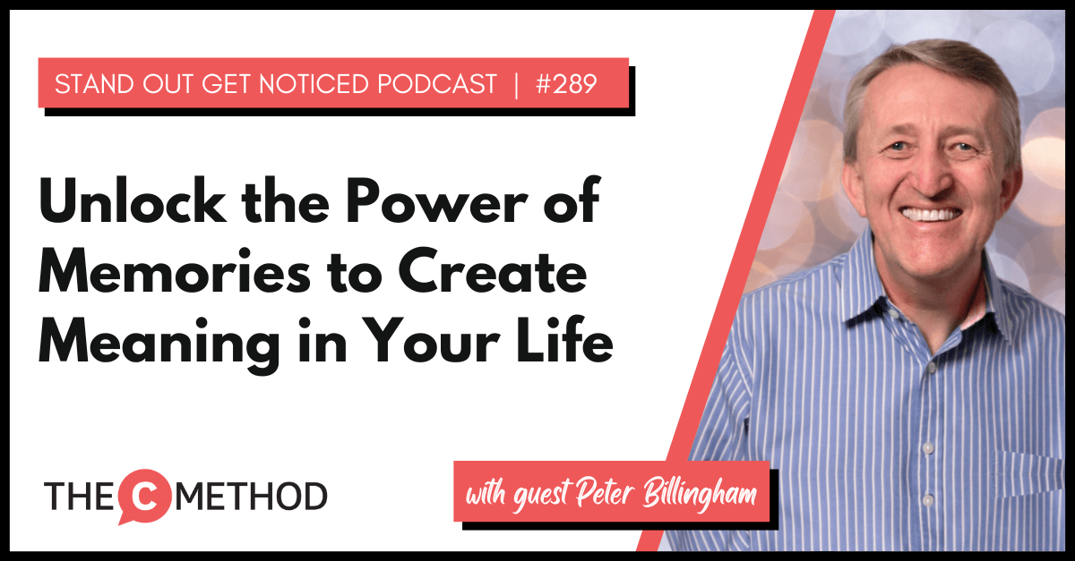 Christina Canters, The C Method, Podcast, Communication, Confidence, Public Speaking, Personal Development, Create Meaning in Your Life, Peter Billingham