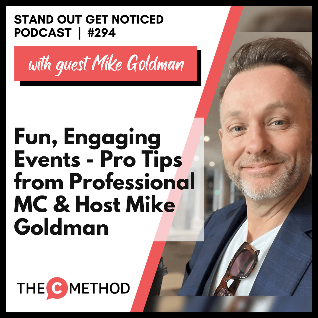 294: Fun, Engaging Events: Pro Tips from Professional MC and Host Mike Goldman